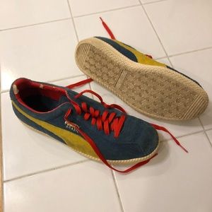 Puma Brazil Sneakers Shoes Suede Mens Size 10